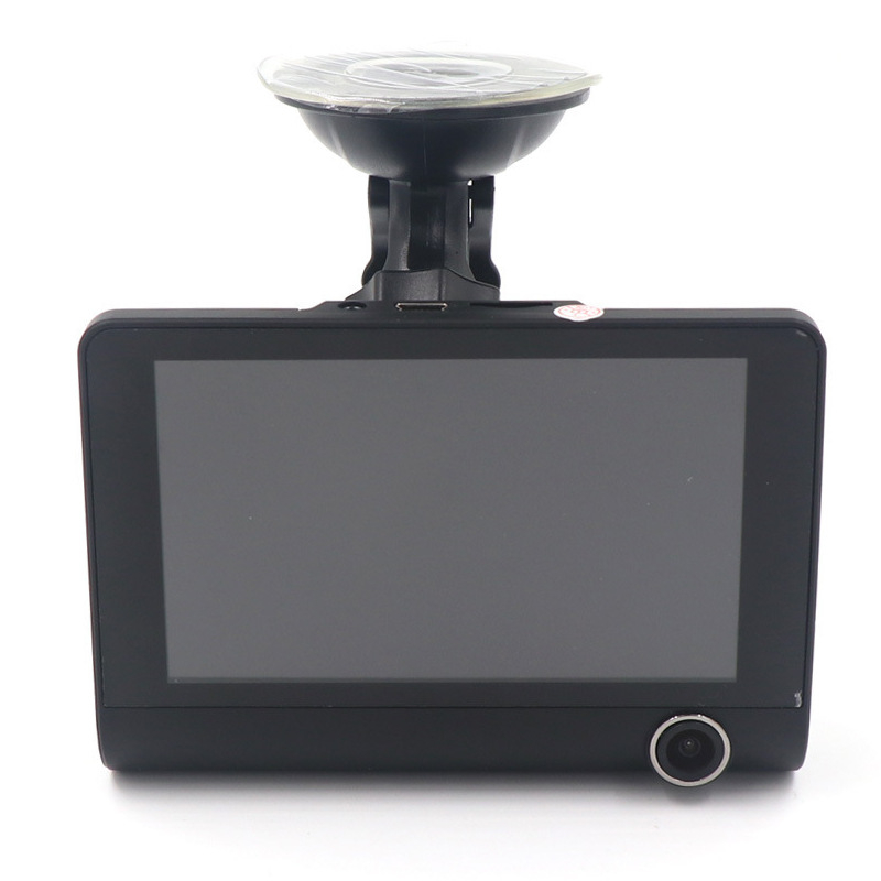 Dashcam s tri objektiva, 1080p, 170° vidni kut, petlja snimanja, Wi‑Fi