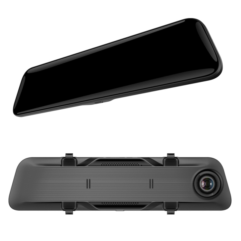 Κάμερα οδήγησης για οπισθοπορεία με διπλό φακό, εγγραφή σε 4K, 2160P, γωνία θέασης 170°, υποστήριξη TF κάρτας, 18MP φωτογραφίες
