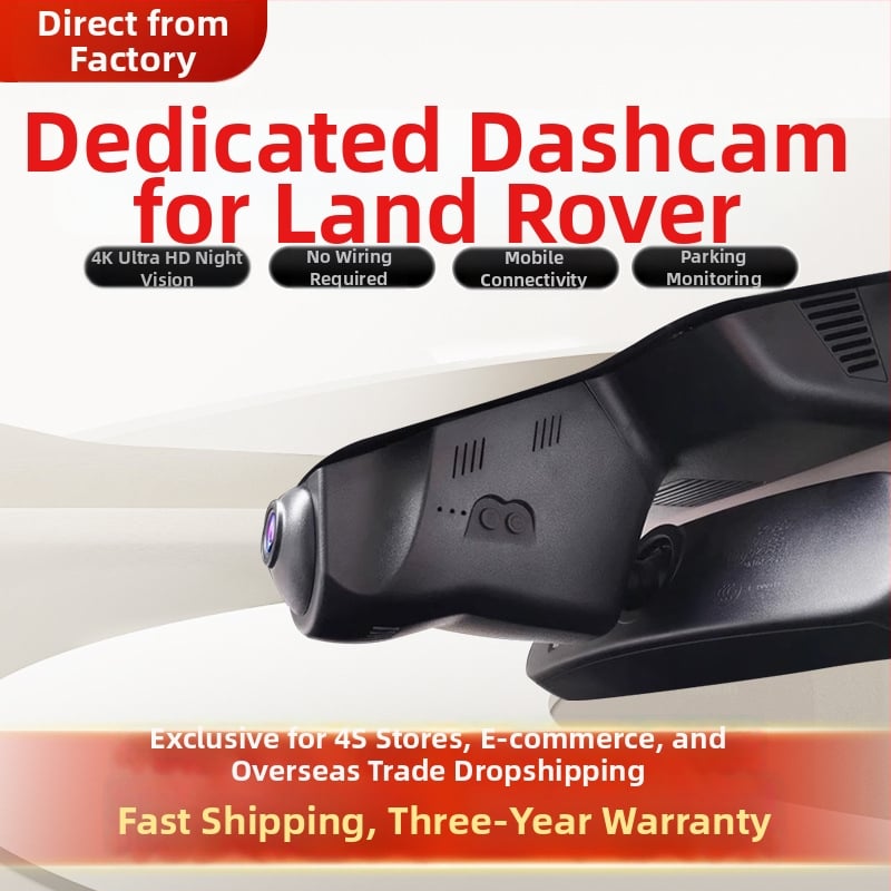 Dvojna dash kamera za Land Rover Evoque, Range Rover, Discovery, Defender i Jaguar XFL – 2160p noćni prikaz, bežična montaža