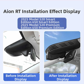 GAC Aion RT dash kamera – OEM, 4K Ultra HD, skrivena kabelska instalacija, model 2025