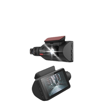 F7 Cameră auto duală față-spate - 1080p viziune de noapte, unghi 170°, ecran LCD 3,0 inch