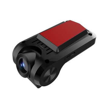 Κάμερα καταγραφής αυτοκινήτου με WiFi, 1080p, 140° ευρυγώνιο, 128GB TF κάρτα, τοποθέτηση στο μπροστινό παρμπρίζ