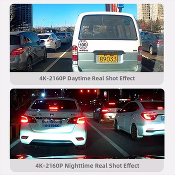 BYD Qin L dedikirana dash cam, 4K bežično, dvostruka kamera, 170°, montaža na prednje staklo, Wi‑Fi