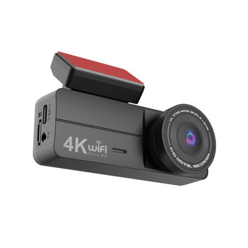 Dash cam αυτοκινήτου 4K με WiFi, 170° ευρυγώνιος φακός, νυχτερινή όραση, συνεχής καταγραφή