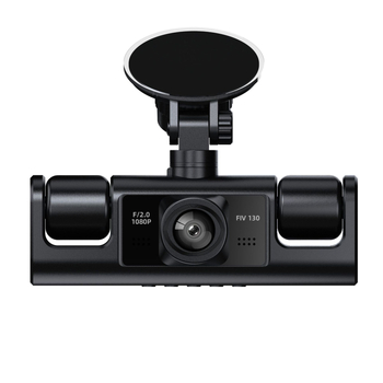 Dashcam s četiri leće, sinkronizirani prikaz četiri kanala, HD noćni prikaz i panoramska slika za vožnju unatrag
