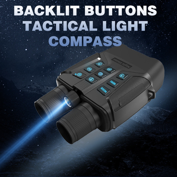 Telespectiv cu viziune infraroșie de noapte cu înregistrare 4K – mărire 6x–10x, diametrul obiectivului 25 mm, distanța de vizualizare 600 m, model Z096