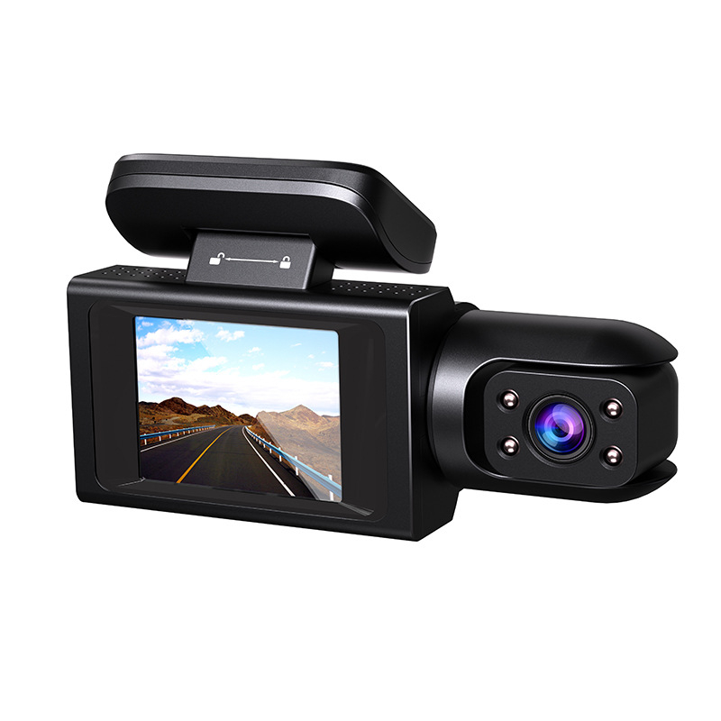 Automobilska dash cam 1080p s Type-C sučeljem, magnetskim držačem i trokanalnim snimanjem.