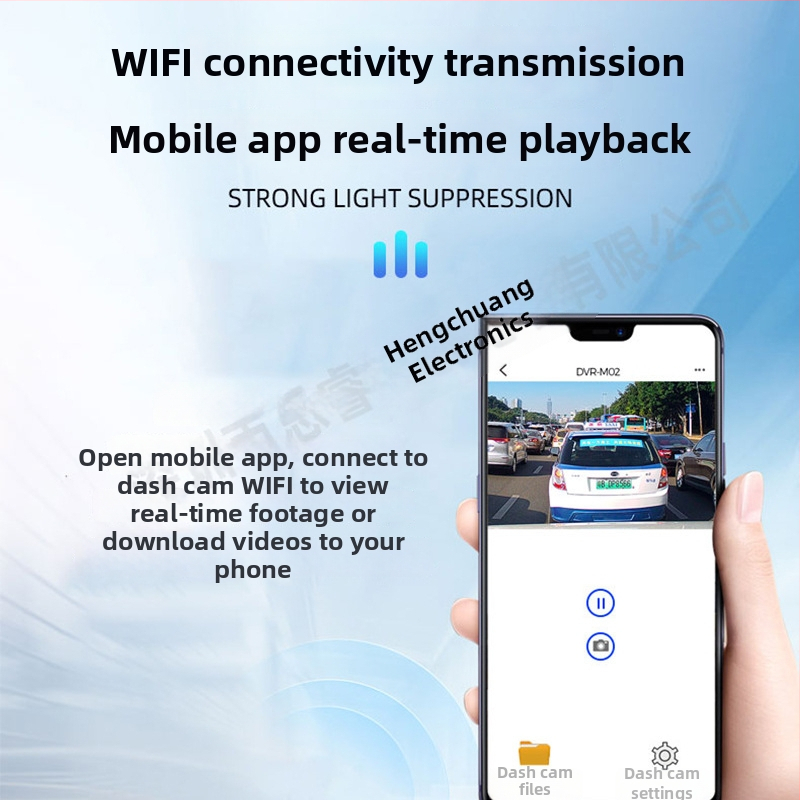 Toyota Platinum 3X Dash Cam – 4K Ultra HD, 150° široký uhol, nočný režim, Wi‑Fi, cyklické nahrávanie