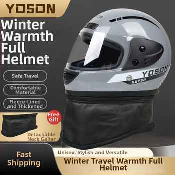 Κράνος full-face για ηλεκτρικά δίκυκλα, κατασκευή από πολυπροπυλενίου, χειμερινή χρήση, για ενηλίκους, πιστοποιημένο σύμφωνα με εταιρικά πρότυπα