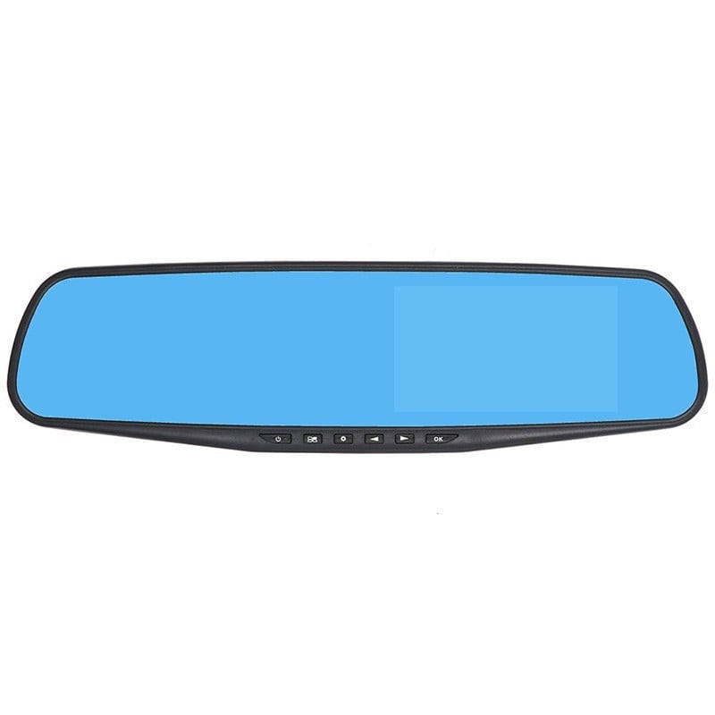 Видеорегистратор с нощно виждане, преден и заден запис, 1080P, 170° широк ъгъл, 3,5-инчов тъч екран, WiFi