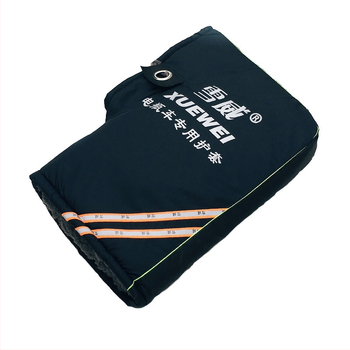 Meleg fogantyúvédő, Xuewei, lovagi kesztyű-stílus, anyag: esőálló vászon