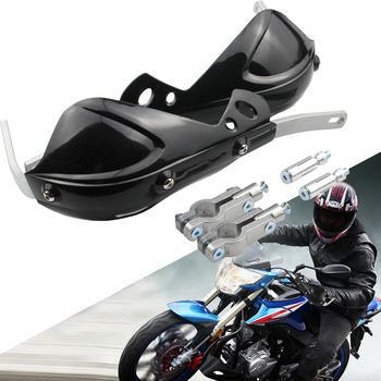 Προστατευτικό χεριού μοτοσικλέτας, τιμόνι 22 mm, προσαρμόσιμο προστατευτικό εξοπλισμό σε στυλ ιπποτικό, από πλαστικό και αλουμίνιο