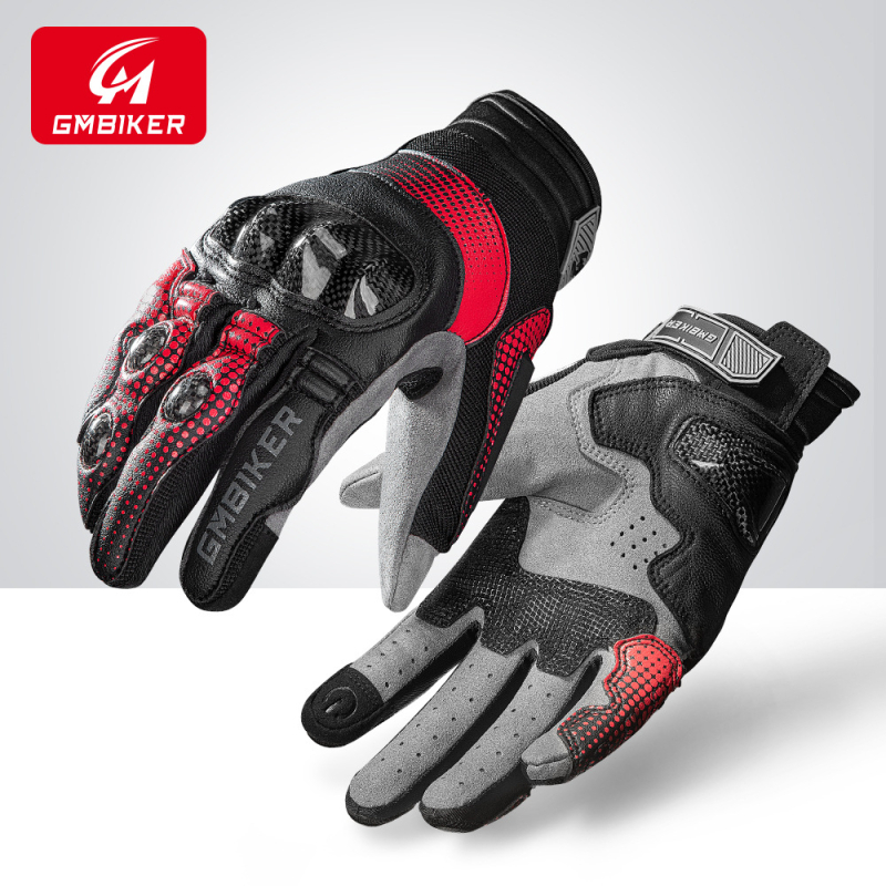 GMBIKER γάντια μοτοσικλέτας από κατσικίσιο δέρμα, στυλ ιππότης