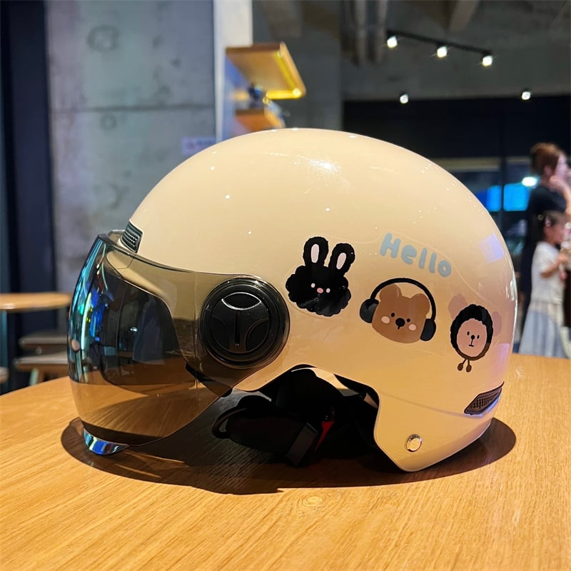 Κράνος ηλεκτρικού ποδηλάτου, ημι-κράνος, υλικό PP, για ενήλικες, κατάλληλο για καθημερινές μετακινήσεις, πιστοποίηση Gb811-2022a (3C 2024011105608346)