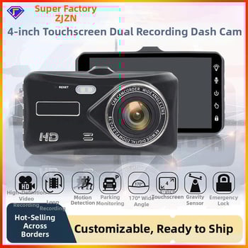 Auto dash cam 1080P, IPS puutetundlik ekraan, ees- ja taga salvestus, öine nägemine, 170° laia nurga