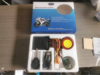 Motorkerékpár riasztó távirányítással, kulcs nélküli indítás, egy gombos gyújtás, 12V vízálló, univerzálisan kompatibil