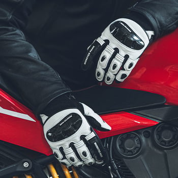 Monster Park rukavice za motocikl u viteškom stilu, četiri godišnja doba, zaštita od karbonskih vlakana, ovčja koža, unisex