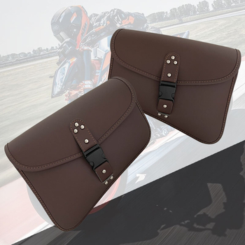 Torba za motocikl koja visi — viteški stil, sintetička koža, vodootporna, otporna na habanje, DUKE.ARMOR