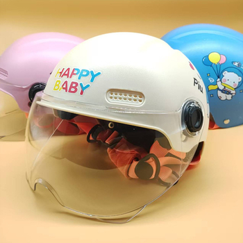 Gyerekeknek szánt ABS fél sisak, 3C tanúsítvány, elektromos járművekhez, közlekedésre