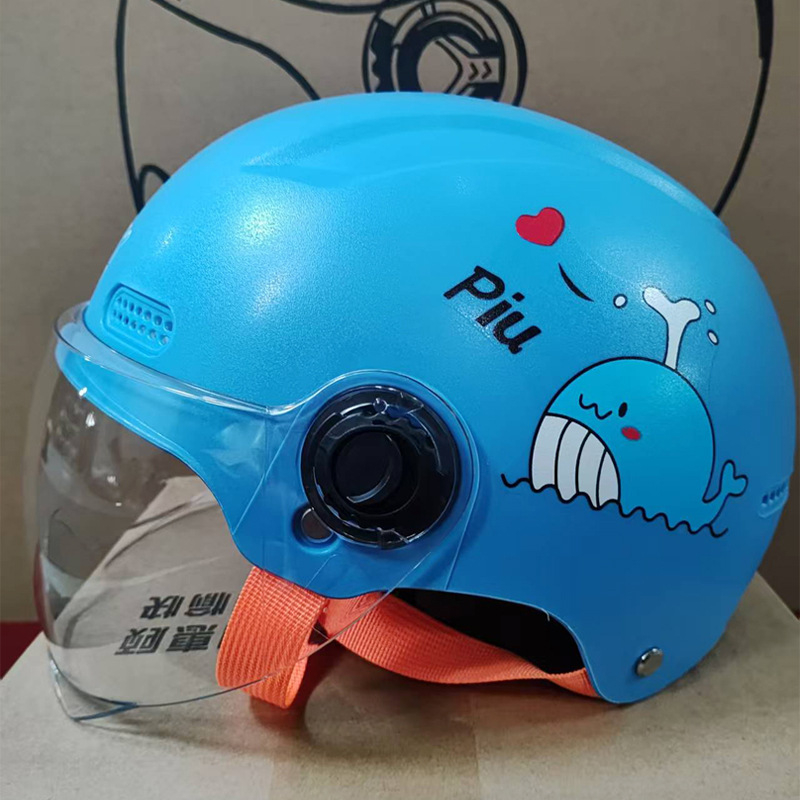 Gyerekeknek szánt ABS fél sisak, 3C tanúsítvány, elektromos járművekhez, közlekedésre