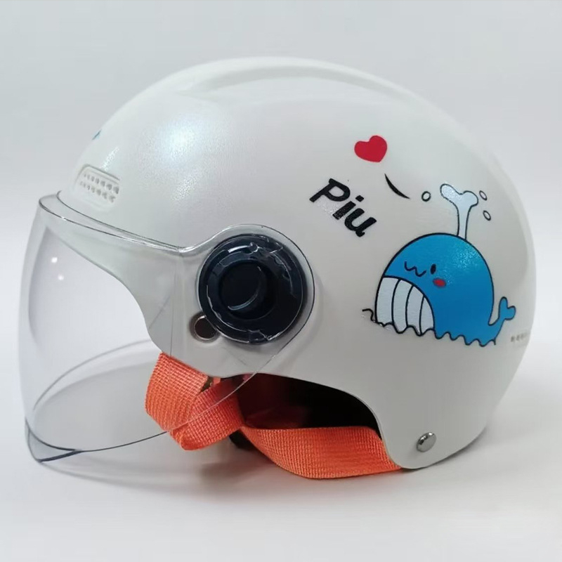 Gyerekeknek szánt ABS fél sisak, 3C tanúsítvány, elektromos járművekhez, közlekedésre