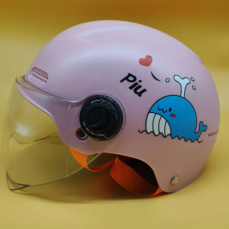 Gyerekeknek szánt ABS fél sisak, 3C tanúsítvány, elektromos járművekhez, közlekedésre