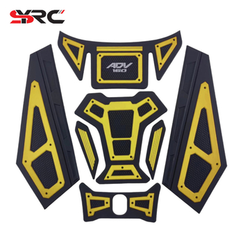 Σετ αυτοκόλλητων Honda ADV160 (2022–2024): καουτσούκ διακοσμητικά αυτοκόλλητα, κάλυμμα πεταλιού, προστασία δεξαμενής καυσίμου