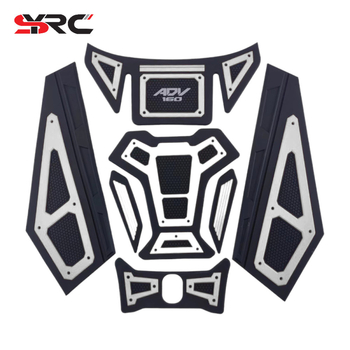 Σετ αυτοκόλλητων Honda ADV160 (2022–2024): καουτσούκ διακοσμητικά αυτοκόλλητα, κάλυμμα πεταλιού, προστασία δεξαμενής καυσίμου