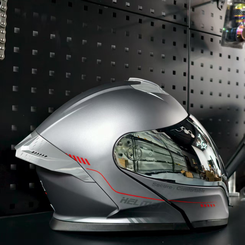 Kbi motorkerékpár sisak, műanyag anyag, jogosult magánmárka