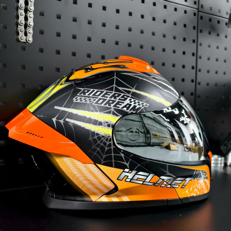 Kbi motorkerékpár sisak, műanyag anyag, jogosult magánmárka