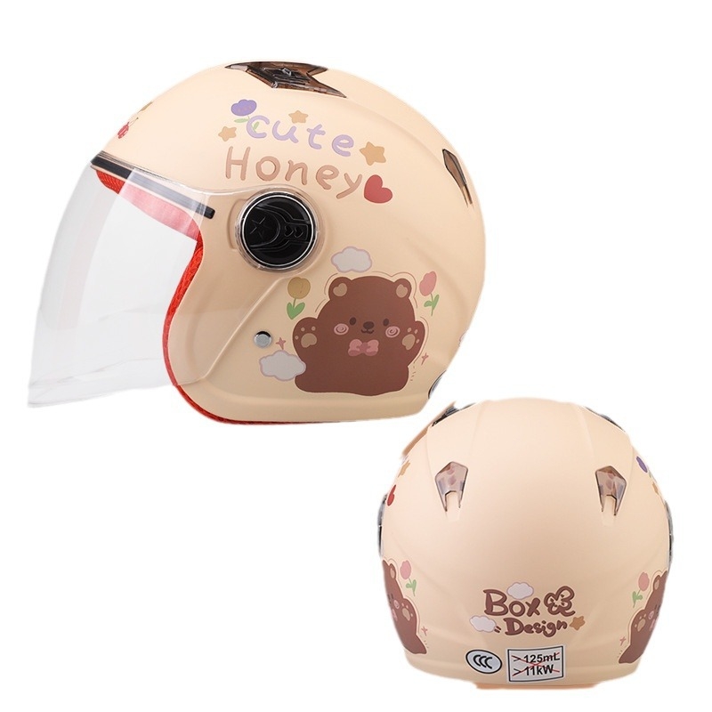 Κράνος μοτοσικλέτας για παιδιά, ABS, μάρκα BOX, για όλες τις εποχές, πιστοποιητικό 3C 2023011105565187