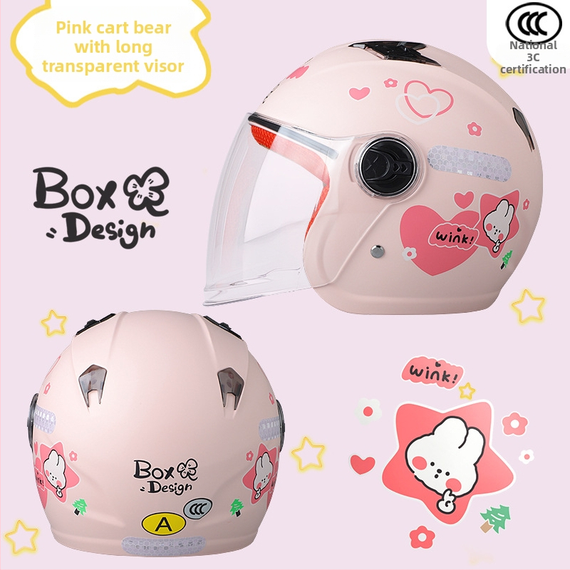 Κράνος μοτοσικλέτας για παιδιά, ABS, μάρκα BOX, για όλες τις εποχές, πιστοποιητικό 3C 2023011105565187