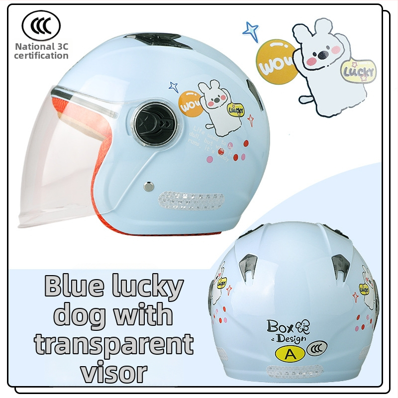 Κράνος μοτοσικλέτας για παιδιά, ABS, μάρκα BOX, για όλες τις εποχές, πιστοποιητικό 3C 2023011105565187