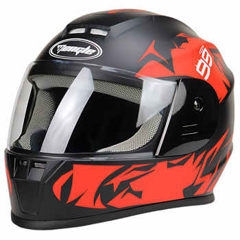 Κράνος μοτοσικλέτας Hengle - πλήρους προσώπου, unisex, Υλικό PP, όλο τον χρόνο, προσαρμόσιμος, διαθέσιμη ιδιωτική ετικέτα