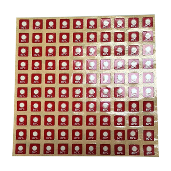 HQ serija reverzibilnih infracrvenih etiketa za temperaturu za hladnjak, etikete za temperaturu, kartice za prikaz termometra, prilagodljive, rezolucija temperature 110, kutija 1200 kom