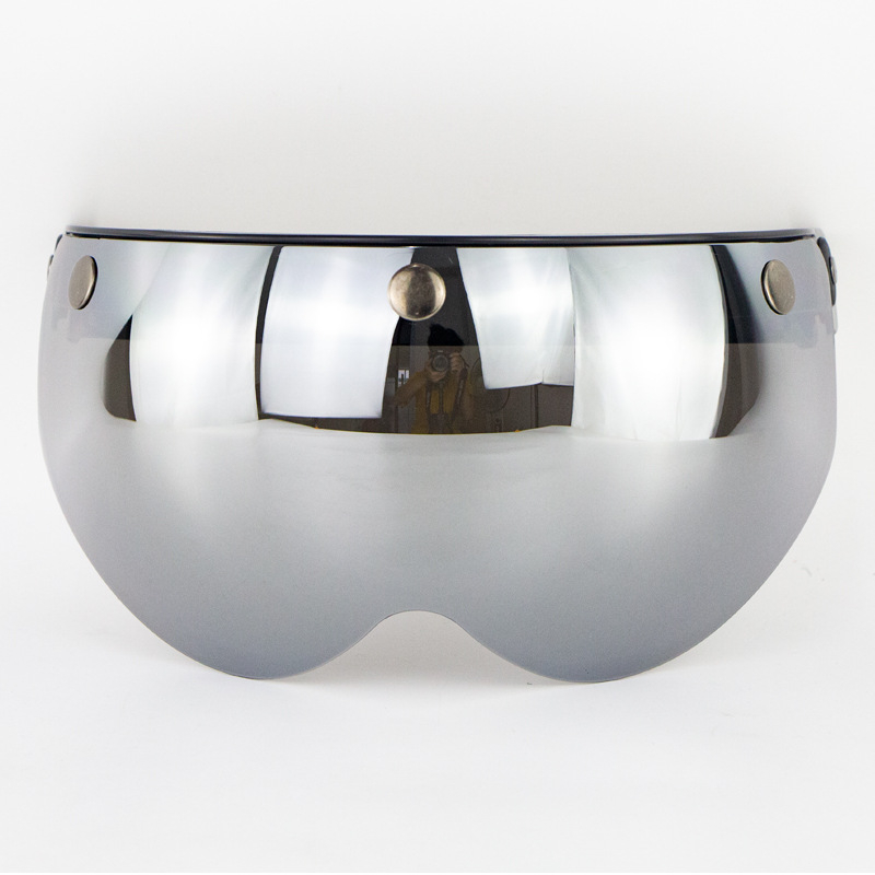 Leća kacige za motocikl – retro polukaciga, W leća, stil Knight goggles, materijal PC, Cyclegear
