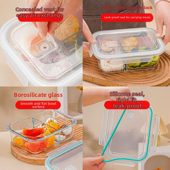 Yilan plastová krabička na jedlo s hermetickým uzáverom, uchovávanie čerstvosti, moderný jednoduchý štýl