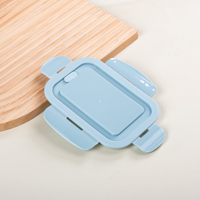 Yilan műanyag ebédes doboz zárható fedővel, frissesség megőrzése, modern egyszerű stílus