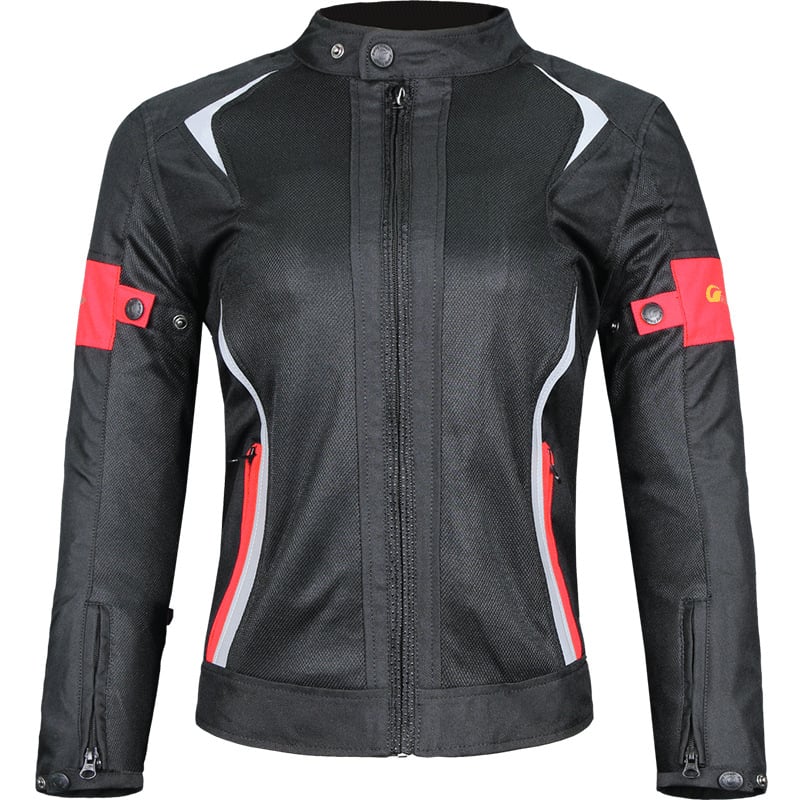 Riding Tribe costum de motocicletă pentru femei, vară impermeabil, croială Slim-Fit, material Oxford și plasă poliesterică, JK-52