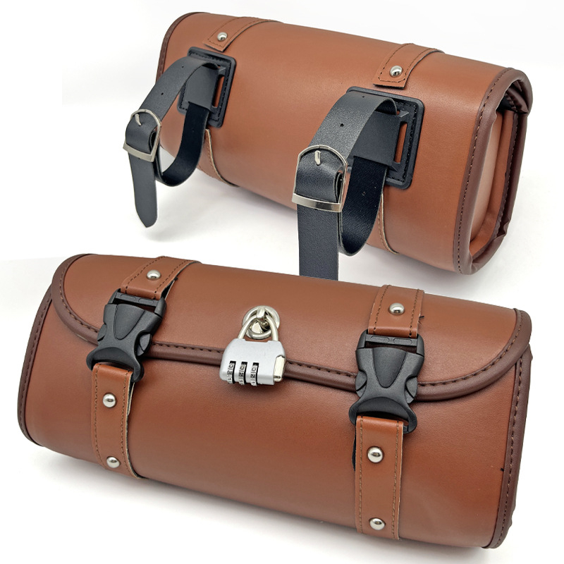 Geantă din piele PU Knight bag pentru motocicletă, scuter și bicicletă electrică — genți frontale și spate, genți laterale, marca Chuangyi