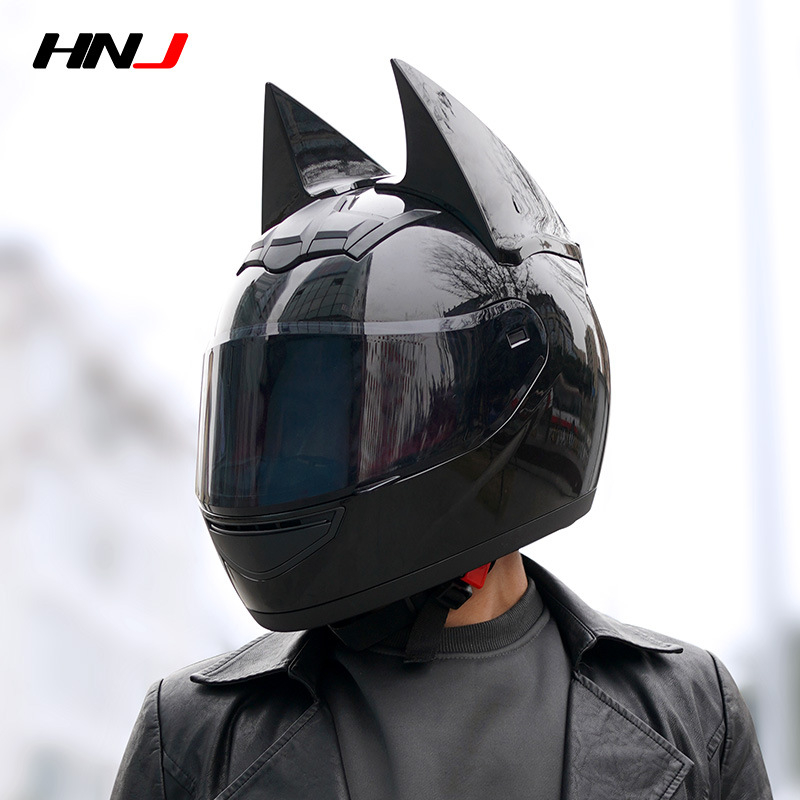 Casca de motocicletă HNJ ABS cu față completă, pentru toate sezoanele și călătorii