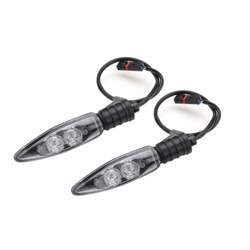Semnalizatoare LED pentru motocicletă pentru BMW R1200/F800/F650GS/F700GS — față și spate, carcasă ABS, lentilă PC