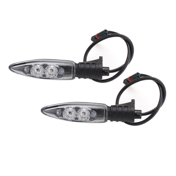 Semnalizatoare LED pentru motocicletă pentru BMW R1200/F800/F650GS/F700GS — față și spate, carcasă ABS, lentilă PC
