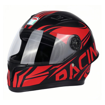 Cască pentru copii cu față completă, din ABS, pentru ciclism, karting și motociclete mici — unisex, toate sezoanele, pentru vehicule electrice