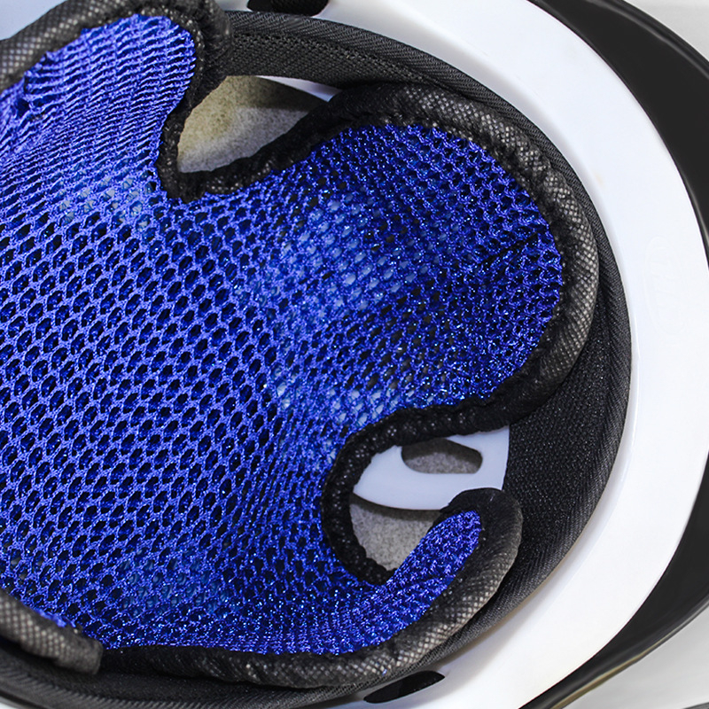 Padă interioară pentru cască cu plasă 3D în formă de faguri, izolație termică și căptușeală respirabilă, model FS001