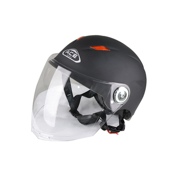 Cască jumătate pentru motocicletă electrică – ABS, certificat 3C, stil de vară, pentru navetă zilnică