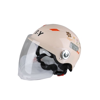 Cască jumătate pentru motocicletă electrică – ABS, certificat 3C, stil de vară, pentru navetă zilnică