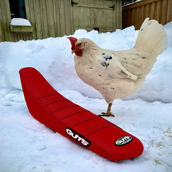 Guts Z300 PU bőr motorkerékpár üléspárna off-roadhoz, univerzális illeszkedés, csúszásmentes, vízálló