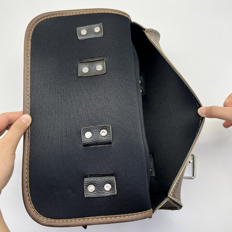 Prednja torba za motocikl od PU kože, vodootporna, skladište alata, Knight stil, brend Chuangyi