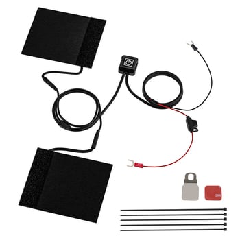 WUPP 12V vodootporna grijaća rukohvat motocikla s Velcro sustavom i inteligentnom regulacijom temperature